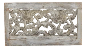 Spanish Pierce-Carved Antique Wall Panel