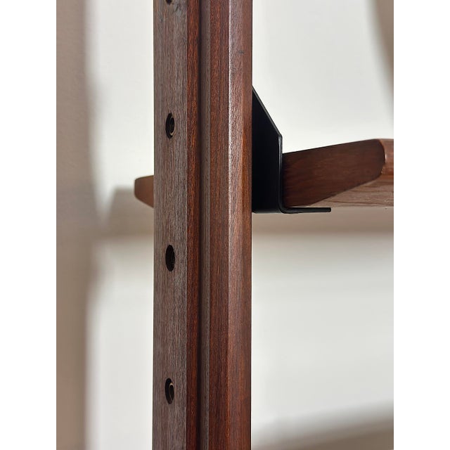 Vintage 3-Bay Double-Sided Bookcase, Italy, 1960s For Sale - Image 12 of 18