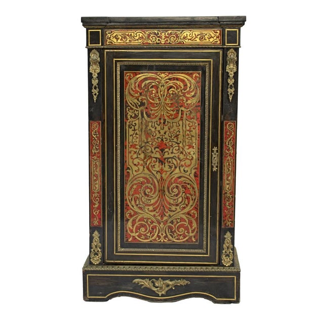 Antique Sideboard with Boulle style Inlays For Sale - Image 12 of 14