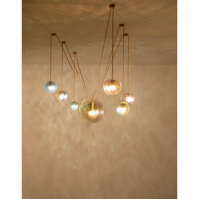Kalupso 6 Satellites Ceiling Light by Moure Studio For Sale - Image 4 of 14