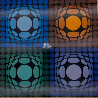 Victor Vasarely, VEGA BI ARCT, Heliogravure For Sale