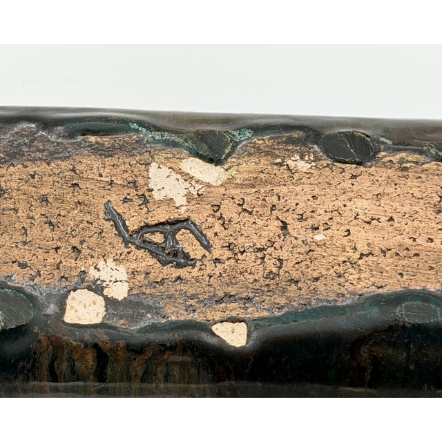 Mid-Century Modern Brutalist Studio Ceramic Vase For Sale - Image 6 of 7