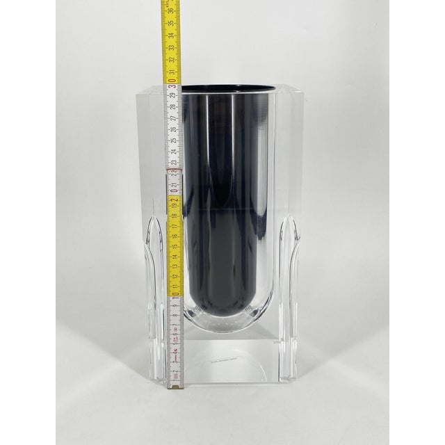 Black 5 Objects Series Block Vase by John Pawson from When-Objects-Work, Belgium, 2000s For Sale - Image 8 of 17