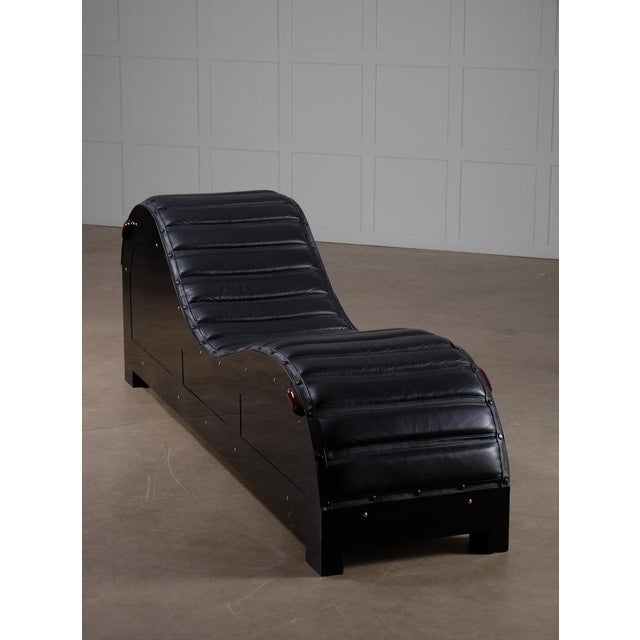 Chaise Longue attributed to Mats Theselius for Källemo, 1990s For Sale - Image 11 of 12