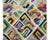 Vibrant Multicolor Hand-Knotted Wool Runner | 13'0" X 2'10" | One of a Kind For Sale - Image 4 of 9