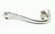 Brass furniture and cabinet pulls with a chrome finish. Some wear from age. The original mounting screws are not...