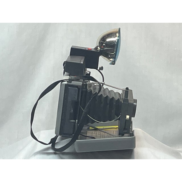1960s Vintage 1960s Polaroid Automatic 104 Land Camera With Flash For Sale - Image 5 of 10