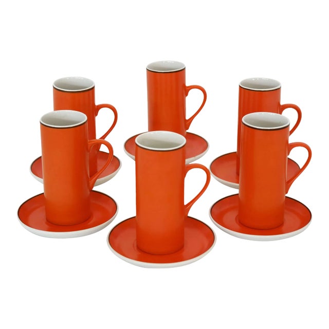 Cup Espresso Set by Lagardo Tackett - 12 Pieces For Sale