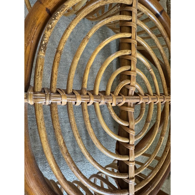 Vintage Bamboo Coffee Table For Sale - Image 12 of 18