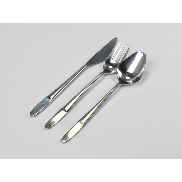 Model 2070 Flatware Cutlery by Helmut Alder for Amboss, Austria, 1960s, Set of 3 For Sale - Image 9 of 13