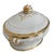 19th-Century French Gilt Porcelain Covered Serving Dish With Gourd Finial, C. 1860–1880 For Sale - Image 6 of 12