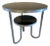 Vintage 1940s Bauhaus Modern Tiered Occasional Table by Royal Metal Manufacturing For Sale