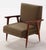 Mid-Century Modern Pair of Walnut Open Arm Chairs, C. 1950 For Sale - Image 3 of 8