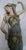 Pair Of Turn Teplitz Bohemia Porcelain Figurines, ca 1900 Size H:13" W:6.5", hallmarks of Turn Templitz Bohemia RSTK...