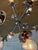 Chrome 1970’s Mid-Century Modern Lightolier 12-Light Atomic Chrome & Milk Glass Sputnik Chandelier For Sale - Image 8 of 12