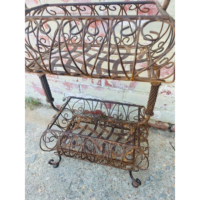 Vintage Plant Stand For Sale - Image 4 of 10