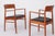 Vintage Danish Teak Armchairs by Henning Kjærnulf for Korup Stolefabrik, 1960s, Set of 2 For Sale - Image 6 of 10
