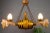 German Carved Wood Two-Light Wine Cellar Chandelier For Sale - Image 6 of 18