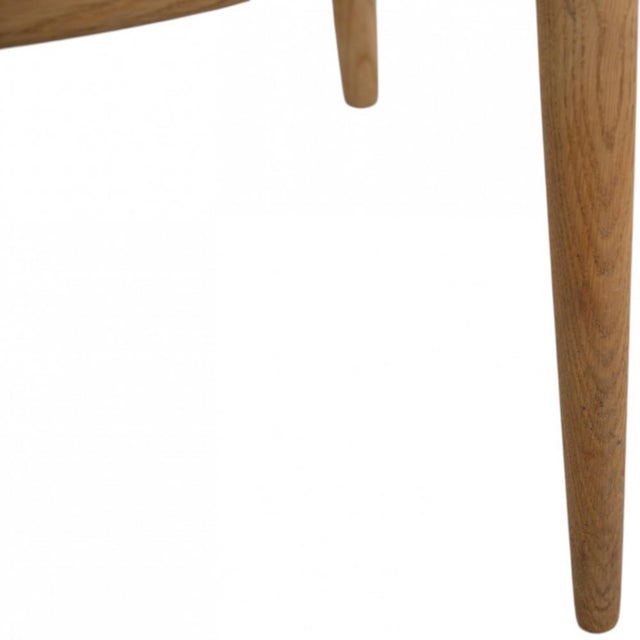Wood JH503 The Chair in Oak and Black Leather by Hans Wegner, 1960s For Sale - Image 7 of 18