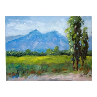 Carson Valley, Contemporary Landscape Oil Painting For Sale