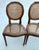 Brown Vintage French Louis XVI Medallion Cane Back Chairs- A Set For Sale - Image 8 of 12