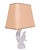 Crystal Glass Bird Table Lamp from Daum, France, 1960s For Sale - Image 9 of 15