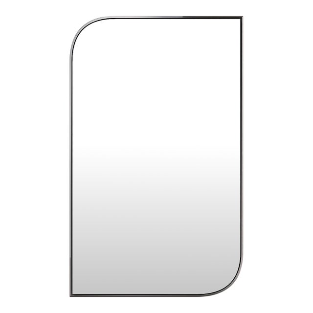 Regina Andrew Amara Mirror, Polished Nickel For Sale