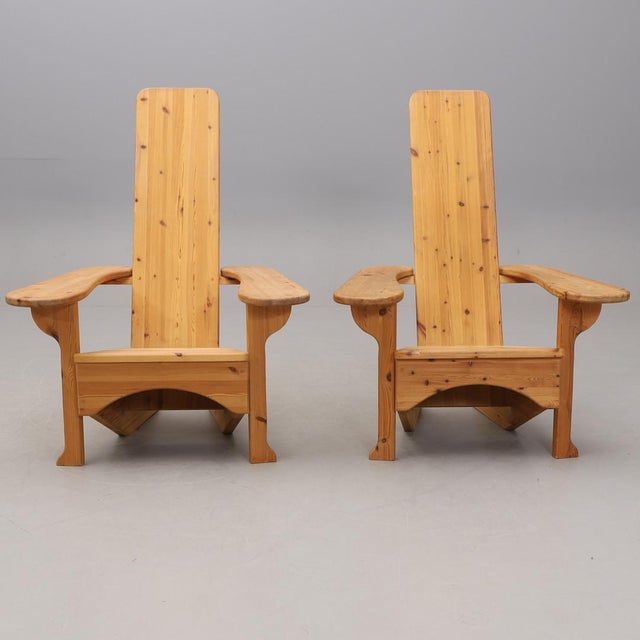 Rustic Armchairs from Westport Adirondack, 1980s, Set of 2 For Sale - Image 3 of 6