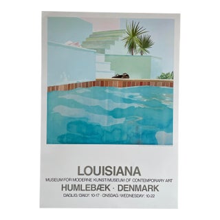David Hockney (1937-2026), Pool and Steps, 1971, Copyright David Hockney, Printed in Denmark For Sale