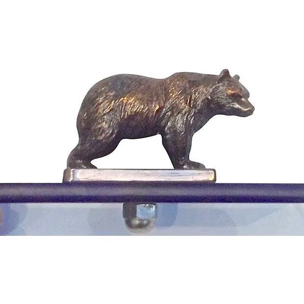 Vintage Art Deco Bronze & Copper Bear Box For Sale - Image 4 of 4