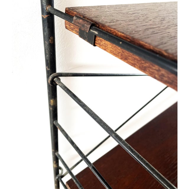 Mid-Century Scandinavian Modern Icon Freestanding Ladder Shelf, 1960s For Sale - Image 12 of 16
