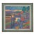 1947 Mid-Century Swedish Modernist Oil Painting by Waldemar Berg For Sale