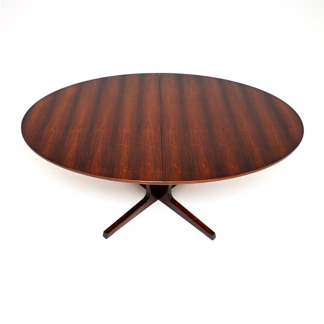 1960s Vintage Danish Extending Dining Table from Bernhard Pedersen & Søn, 1960 For Sale - Image 5 of 11