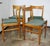Scandinavian Chairs in Beech, 1970s, Set of 4 For Sale - Image 4 of 12