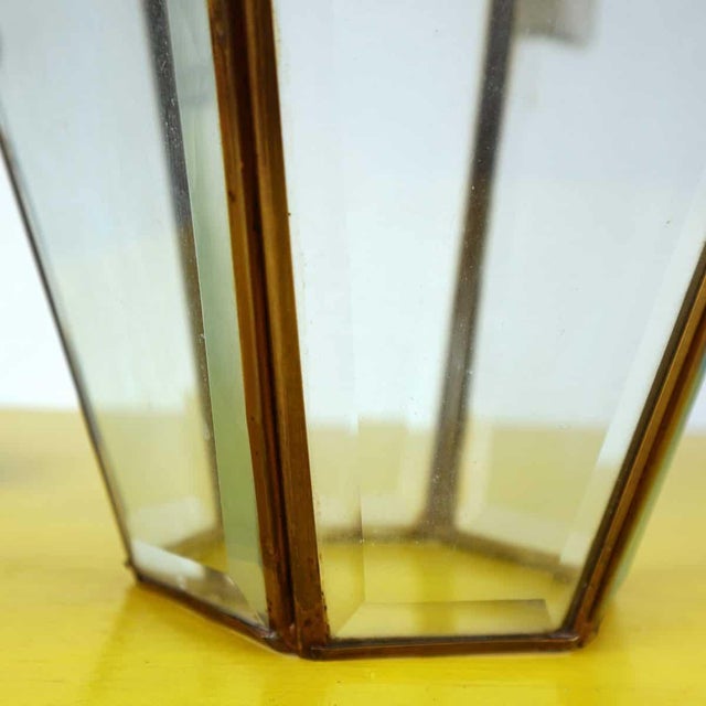 Glass and Metal Pendant, 1960s For Sale - Image 4 of 11