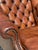 Late 19th Century Antique Club Chair in Brown Leather, 1880 For Sale - Image 5 of 11