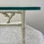 Metal 1960s Faux Bamboo Iron Table For Sale - Image 7 of 12
