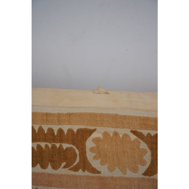 Uzbek Suzani Textile - Wall Decor For Sale In New York - Image 6 of 12