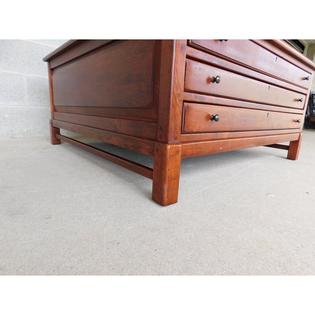 Lexington Bob Timberlake Showcase Cherry Cocktail Coffee Table 40" X 40" For Sale - Image 14 of 18