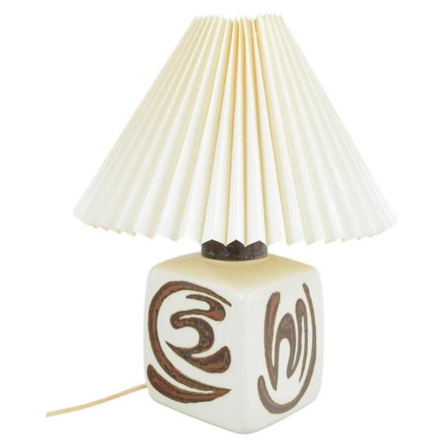 1960s Orient Table Lamp in Stoneware by Carl-Harry Stålhane for Rörstrand, 1960s For Sale - Image 5 of 5
