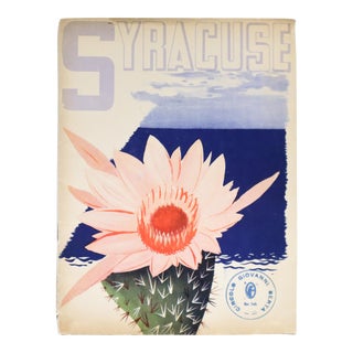 1938 Italian Travel and Tourism Pamphlet, Syracuse For Sale
