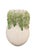 Ceramic Hand-Crafted Italian Majolica Cabbage and Succulent Ceramic Vase For Sale - Image 7 of 12
