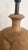Tan Vintage Natural Wood Urn Table Lamps, Turned Solid Oak / Ash Style - a Pair For Sale - Image 8 of 18