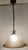 Beige Vintage Ceiling Lamp with Lightly Tinted Relief Glass Shade on a Brass Mount, 1970s For Sale - Image 8 of 8