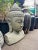 Beautiful vintage hand carved solid stone garden Buddha bust. Perfect peaceful addition for your outdoor space.