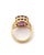 Metal Vintage 18 Karat Gold Cocktail Ring For Sale - Image 7 of 8
