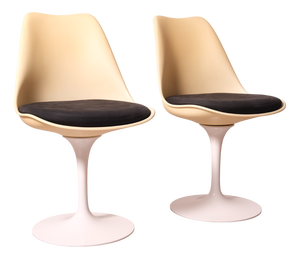 Mvsevm 769-S Swivel Tulip Chairs by Eero Saarinen for Alivar, 1950s, Set of 2