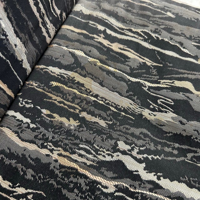 Glass Glass and Brass Dining Set With Four Chairs Knoll Style Flat Bar Milo Baughman For Sale - Image 7 of 11