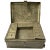 Anglo Indian Georgian Campaign Patinated Brass Desk Box For Sale In Denver - Image 6 of 12