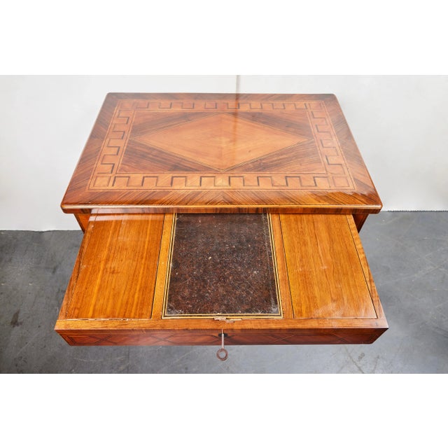 Early 19th Century Petite, 19th Century Veneered Desk For Sale - Image 5 of 8